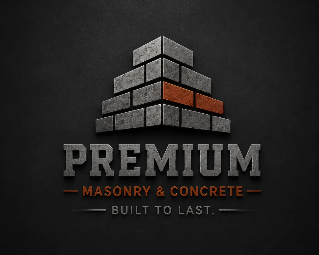 Premium Masonry & Concrete logo